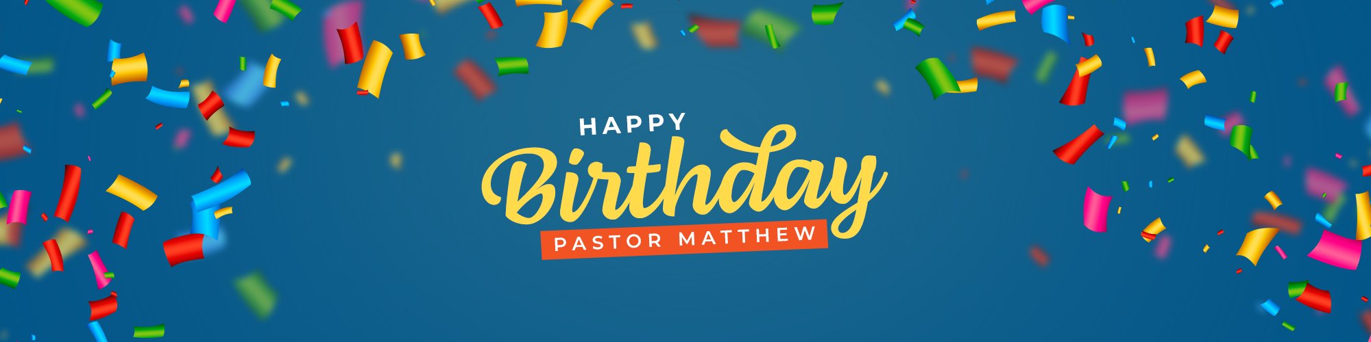 PM Birthday Banner